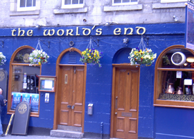Worlds End Pub Edinburgh